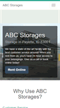 Mobile Screenshot of abcstorages.com